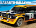Tamiya liefert den Fiat 131 Abarth in 1:10 auf der technischen Basis des Allrad-Chassis MF-01X Foto: Werk