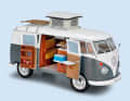 Revell leitet von seinem VW T1 als Plastikkit in 1:24 nun ein frühes Westfalia-Reisemobil ab | 