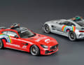 Ausnahmsweise gab es 2020 das Mercedes- AMG-Pace-Car in der F1 auch in Rot