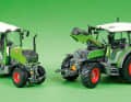 USK Scalemodels baut für Fendt den Vario 211 in 1:32 aus Die Cast. Links ist die Schmalspurversion 211 V im Bild zu sehen.