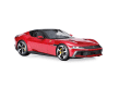 ...steht der Ferrari 12Cilindri in 1:8 und 1:18 vor dem Roll-out
