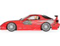 In der Seitenansicht ist die feine Dekoration des Wankel-Coupés in der Filmversion von Scalextric gut zu erkennen. ] Foto: Werk