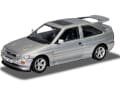 Eine echte Ford-Granate liefert das Vorbild zu diesem 1:43-Modell. Es ist ein Ford Escort in der heißen Cosworth-RS-Version und der dezenten Farbe Moondust-Silver. ] Foto: Werk