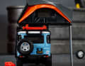 Der Neuzugang geht noch im September an den Start. Hot Wheels lackiert den Land Cruiser in Lightblue mit weißem Dach. ] Foto: Hot Wheels