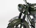 Die Details am Lenker zeigen, wie filigran die Triumph TR6 Trophy in 1:12 gebaut ist
