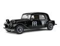 Das Modell des Citroen Traction Avant 7 von Solido kommt in Schwarz und mit dem "FFI"-Logo auf den hinteren Türen in den Handel ] Foto: Werk
