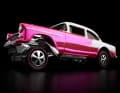Auch das Fahrwerk dieses Chevrolet-Coupés en miniature ist alles andere als serienmäßig. Das gilt selbstverständlich auch für den Auspufftrakt. ] Foto: Hot Wheels