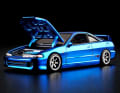Der erste Honda Integra R von 1995 hatte einen Vierzylindermotor mit 190 PS an Bord. Der ist auch beim 1:64er von Hot Wheels zu besichtigen. ] Foto: Werk