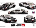 Der Toyota AE86 Sprinter Trueno ist ein Klassiker der japanischen Tuningszene. Auch er kommt im Kaido-House-Look. Foto: Werk
