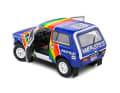 Beides ist typisch Solido: Die beiden Türen lassen sich öffnen und die Vorderräder des Lada Niva in 1:18 lenken ] Foto: Werk