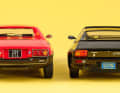 Dekoration, Proportionen und auch die Interieurs des Ferrari Dino und des Lamborghini Jalpa von KK-Scale in 1:18 sind gelungen