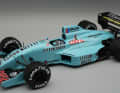 Der Wagen von Gugelmin fuhr im GP von England und kommt bei Tecnomodel deshalb mit Regenreifen zu den Sammlern ] Foto: Tecnomodel