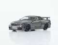 Auf den ersten Blick ist das 1:64-Modell eine ganz normale Miniatur des Nissan Skyline GT-R aus der Generation Nismo BNR34 als CRS-Version ] Foto: Werk