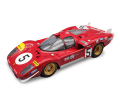 Das „Coda Lunga“ steht beim Ferrari 512 S für die Langheckversion, die 1970 zum Beispiel bei den 24 Stunden von Le Mans an den Start ging. Tecnomodel bringt acht 1:12-Versionen aus Resine.