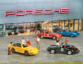 Der 911-Kosmos bei Wiking in 1:87 umfasst die drei Generationen des ganz frühen Elfers, der G-Serie und der Sportwagen der 964er-Baureihe