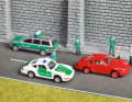 Selbstverständlich spielt beim Thema Porsche 911 von Wiking – passend zur Spurweite H0 – auch die Polizei eine Rolle