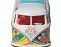 Der „Flower-Power- Bulli belebt das Thema 1:40 neu.