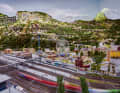 Auch eine ganz besondere Eisenbahnanlage in 1:87 wartet in Anger auf die Gäste
