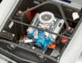 Der V8 im Trimm von Carroll ist beim Kit unter der beweglichen Fronthaube mit an Bord ] Foto: Werk