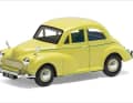 Immer noch lieferbar bei Corgi ist der Morris Minor in der gelben "60th Anniversary Edition"