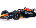 Beim Red-Bull-Flitzer von Sergio Perez liefert der Siegerwagen vom GP Saudi Arabien 2023 das Vorbild