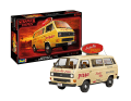 Revell hat sich besonders viel Mühe gegeben, seinen VW T3 auf den Pizza-Bulli von Argyle aus der Netflix-Serie "Stranger Things" umzumodeln ] Foto: Werk