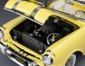 Ein echtes Schmuckstück an den beiden Sun-Star-Neuheiten ist der teilweise verkabelte V8-Motor des Convertibles ] Foto: Werk