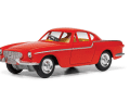 Der Volvo P 1800 erstrahlt als Wiederauflage in Rot