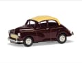 Hier ist das ebenfalls noch bestellbare Morris Minor Convertible in Maroon als 1:43er zu sehen