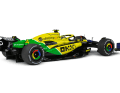 Hier ist in der Heckansicht der Wagen von Oscar Piastri aus dem Monaco-Rennen von 2024 in der Solido-Version zu sehen. Er wurde Zweiter ] Foto: Werk