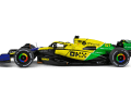 Auch die Seitenansicht des Monoposto von Lando Norris unterstreicht noch einmal, über welche Dekorationskünste Solido mittlerweile beim Thema F1 verfügt ] Foto: Werk
