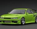 Die zweite 1:18-Version von Ignition Model zeichnet in 1:18 eine Nissan Silvia S14 im Vertex-Tuning nach