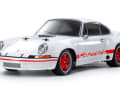 Noch eine Porsche-Legende hat sich Tamiya bei diesem RC-Modell in 1:10 ausgesucht: Es zeichnet den legendären Bürzel-Elfer RS 2.7 mit Elektrochassis minutiös nach. ] Foto: Tamiya