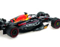 In der Heckansicht des Verstappen-Boliden ist der filigrane Heckflügel gut zu erkennen
