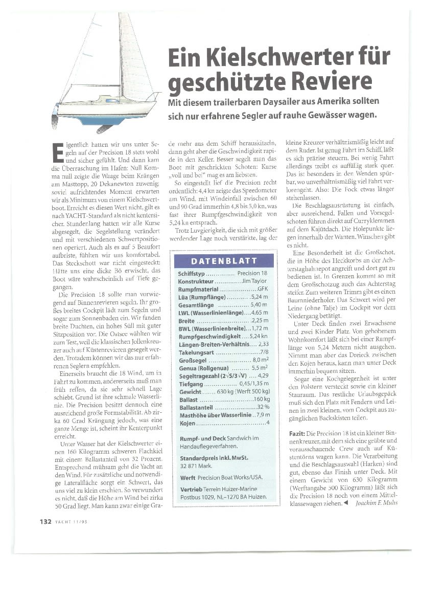 Precision 18 Delius Klasing SHOP