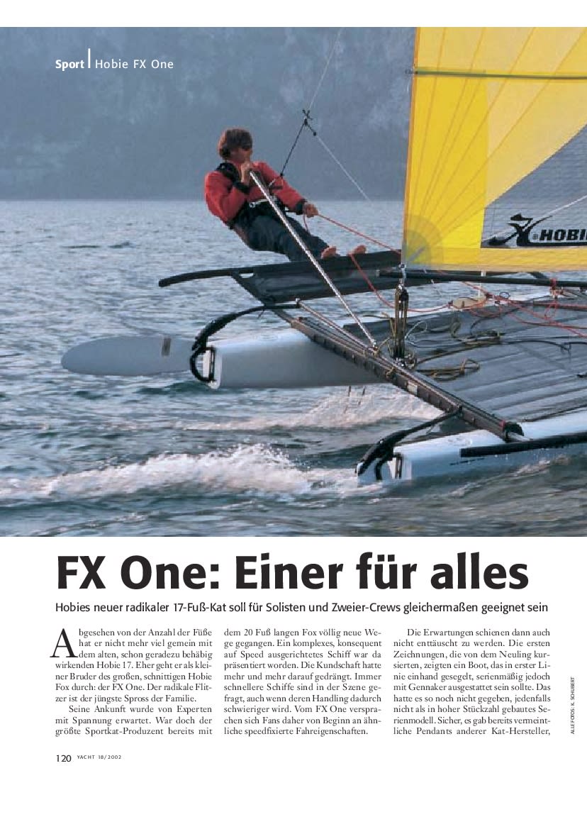 Hobie FX One Delius Klasing SHOP