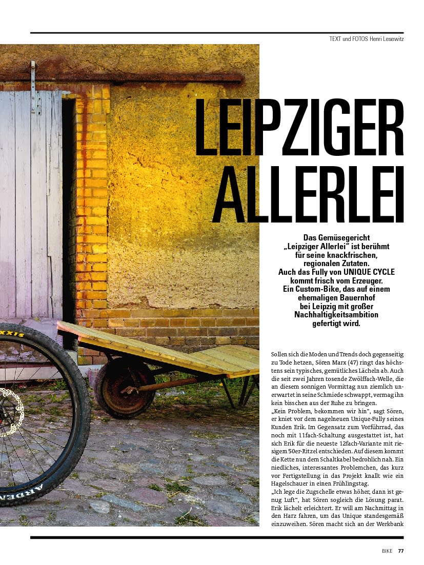 Unique Cycles Delius Klasing SHOP