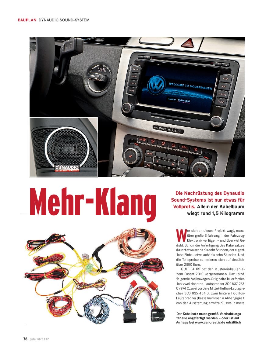 Stilvolle Golf 7 Lautsprecher Bilder