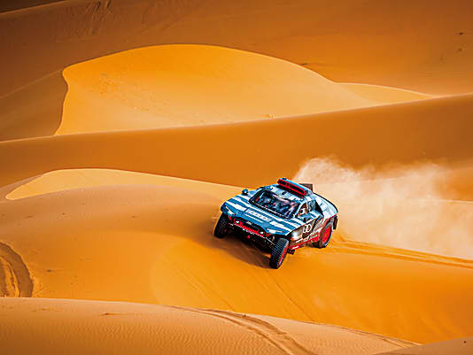Audi bei der Rallye Dakar – Mit Pioniergeist durch die Wüste