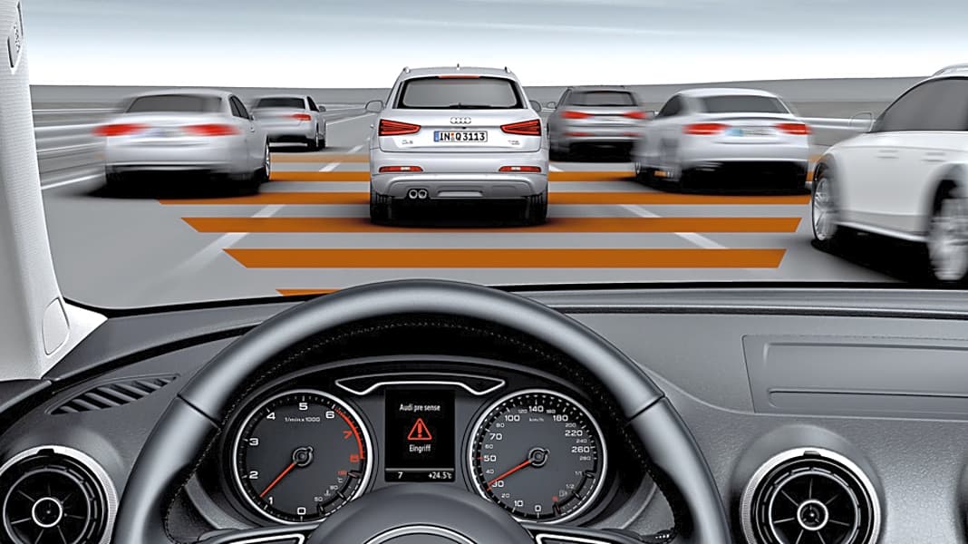 Technik: Audi Pre Sense - Siebter Sinn