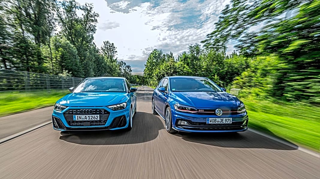 Vergleichstest: Audi A1 SB 40 TFSI vs. VW Polo GTI - Waden-Beißer