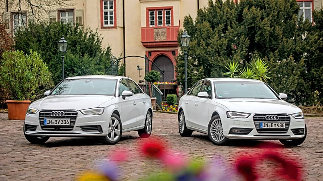 Vergleichstest: Audi A3 vs. A4 Limousine 2.0 TDI - Eine Limo, bitte!