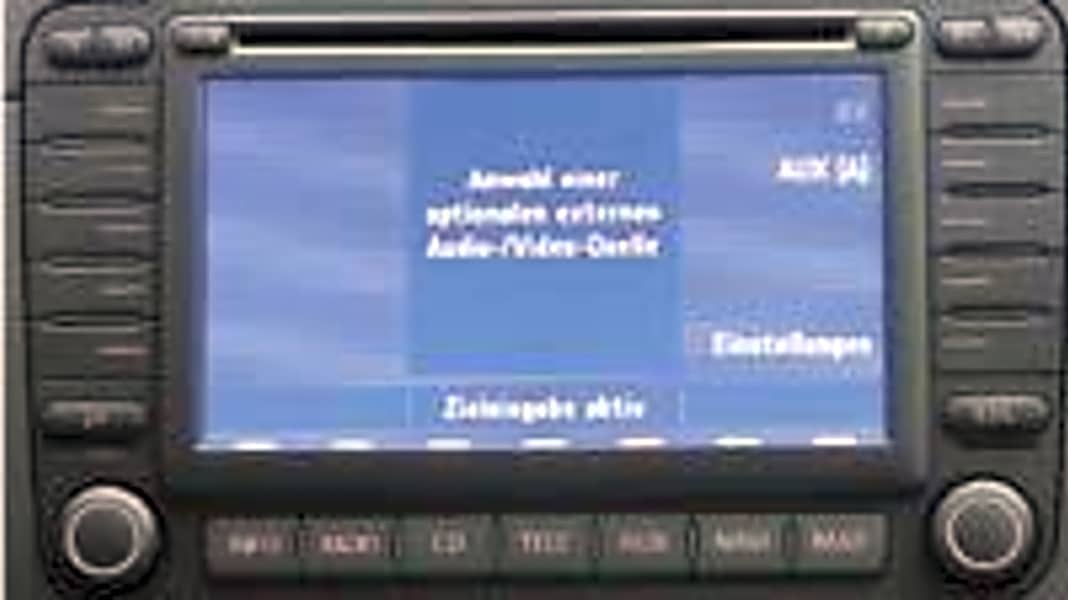 GF 2005/01: Externes Audiogerät an RNS2 anschließen