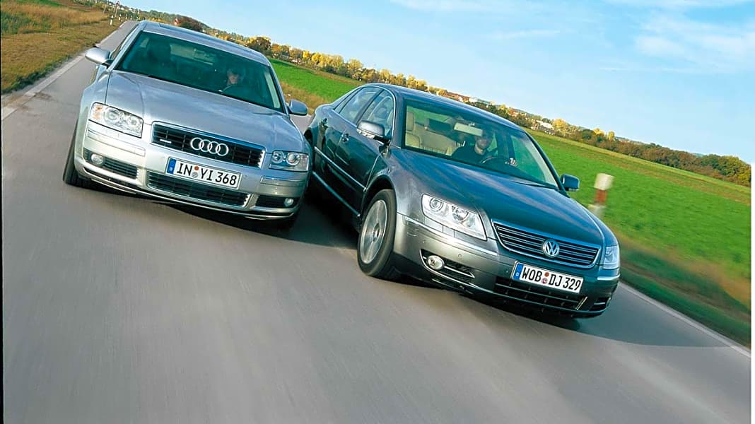 Vergleich: Audi A8 V6 TDI gegen Phaeton V6 TDI - REINER LUXUS