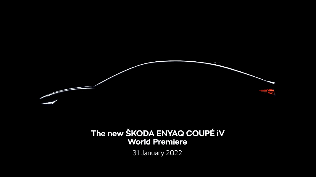 Weltpremiere des neuen Skoda Enyaq Coupé iV