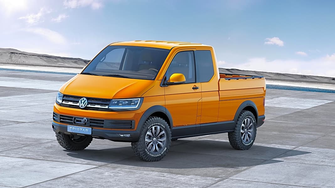 Weltpremiere des Volkswagen TRISTAR - Doka de Luxe