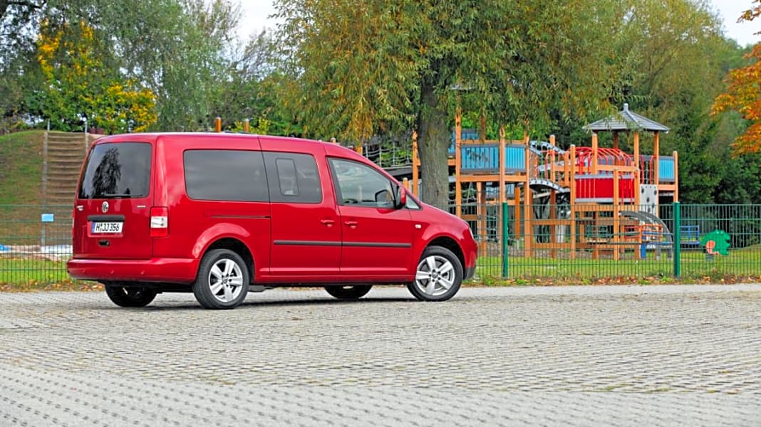 Test: VW Caddy Maxi Life EcoFuel mit 109 PS - Spitzenreiter