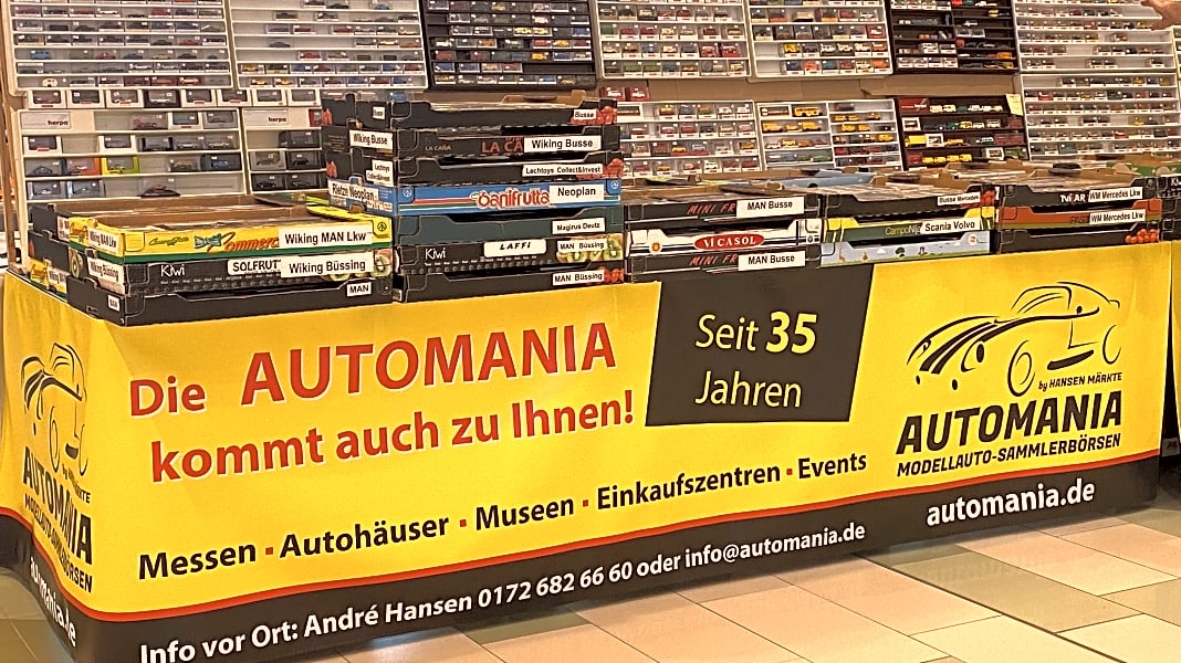 Automania richtet die 22. Modellautobörse im Audi Forum in Neckarsulm aus