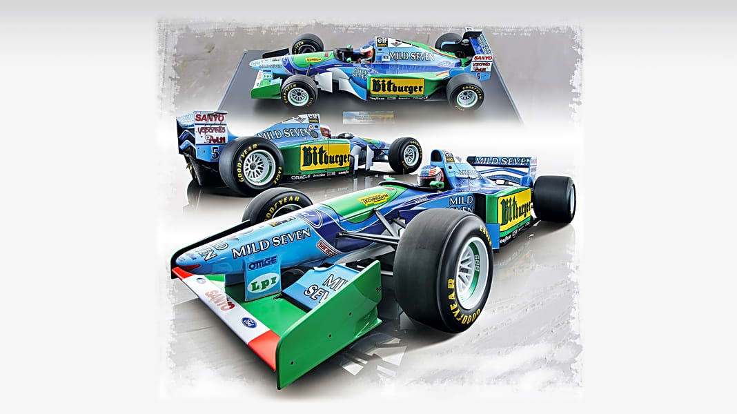 Benetton B194 von Minichamps in 1:8 - Aachens Formel 1:8