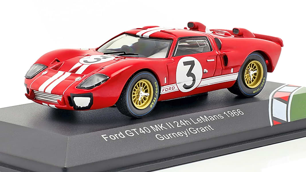 Hollywood-Drive: Modelle zum Film Le Mans 1966 in 1:18